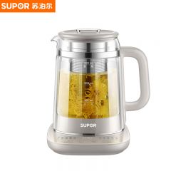 苏泊尔（SUPOR） SW-15Y20养生壶加大86mm大茶篮5段调温双层防烫 1.5L多功能智能煮茶器电热水壶花茶壶煮茶壶