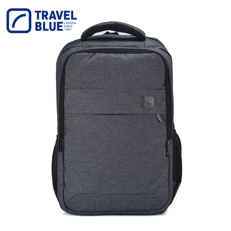 蓝旅（TRAVEL BLUE） 3111和谐系列轻便简约双肩包16英寸笔记本电脑包商务通勤休闲旅行包防泼水灰色