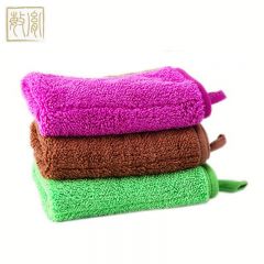 敏胤（MINYIN） M253加厚双层超细纤维珊瑚绒多功能清洁巾彩色25cm*30cm中号