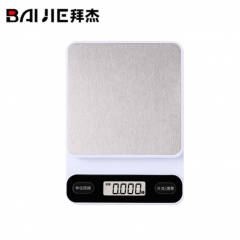 拜杰（Baijie） 电子秤厨房秤0.1g/5kg烘焙秤电子称食物秤高精度珠宝秤克秤称重秤TK-216