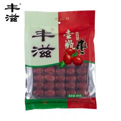 丰滋 壶瓶枣688g 山西特产壶瓶枣礼盒红枣大枣办公室零食节日送礼 袋装