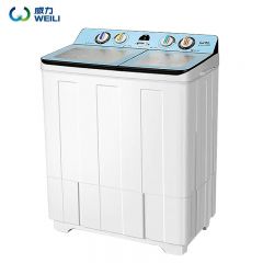 威力（WEILI） 半自动双缸波轮洗衣机 双桶洗脱分离大容量家用洗衣机双电机双筒XPB130-2208DS【13公斤】