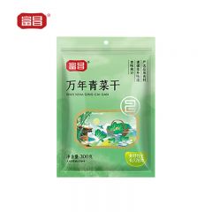 富昌 万年青菜干300g 油冬菜嫩菜芯干货 脱水蔬菜干菜火锅食材高泡发