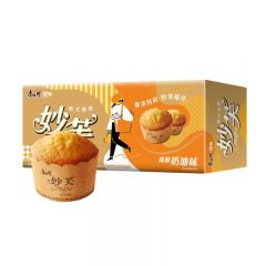 康师傅 妙芙欧式蛋糕 奶油味96g*24 饼干面包点心营养早餐办公室休闲零食小吃