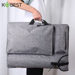 康百（KOBEST）4K手提双肩背包美术绘画包8K成人户外写生画袋美术袋艺考大容量素描袋防水收纳包 BAG100-4开