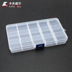 卡夫威尔 15格零件收纳盒17*9.7*2.3cm NF3630