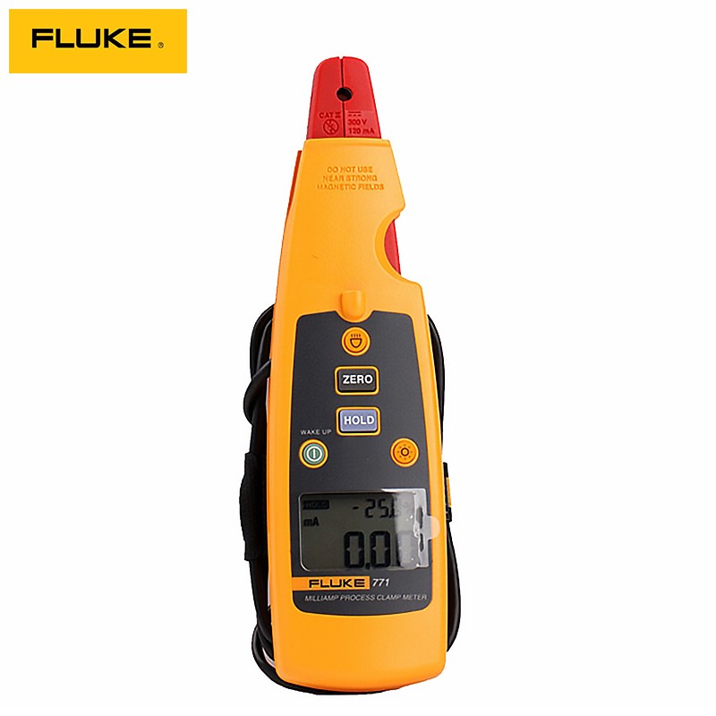 福禄克（FLUKE） 毫安级过程钳形回路校准器 F771CHN 回路校准器数字钳形表 钳型万用表
