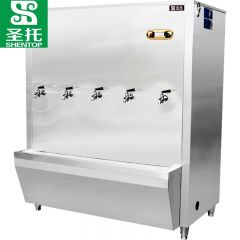 圣托（Shentop） DBA11五出水大容量开水器 大型电热开水器 商用全自动开水机 机场车站用热水箱