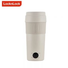 乐扣乐扣（LOCK&LOCK） EJC3415WHT电热奶泡杯便携式电热水杯电热水壶电水壶300ml