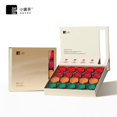 小罐茶 金罐乌龙茶拼装80g（4g*20罐）乌龙茶拼装 特级大红袍 单丛肉桂 铁观音组合 茶叶 送礼自饮伴手礼