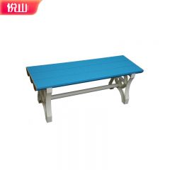 悦山 塑料长条凳浴室凳子泳池换衣凳浅蓝色1.5米 1500*400*450mm 张