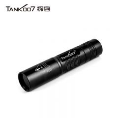 TANK 007 探客 紫外线手电筒 紫光灯365nm玉石翡翠鉴定荧光剂检测笔验钞 TK566 D1黑镜片365nm5号电池款