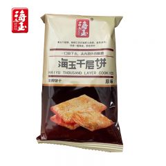 海玉 山西特产 办公室零食香酥早餐饼干 千层饼原味2kg/箱