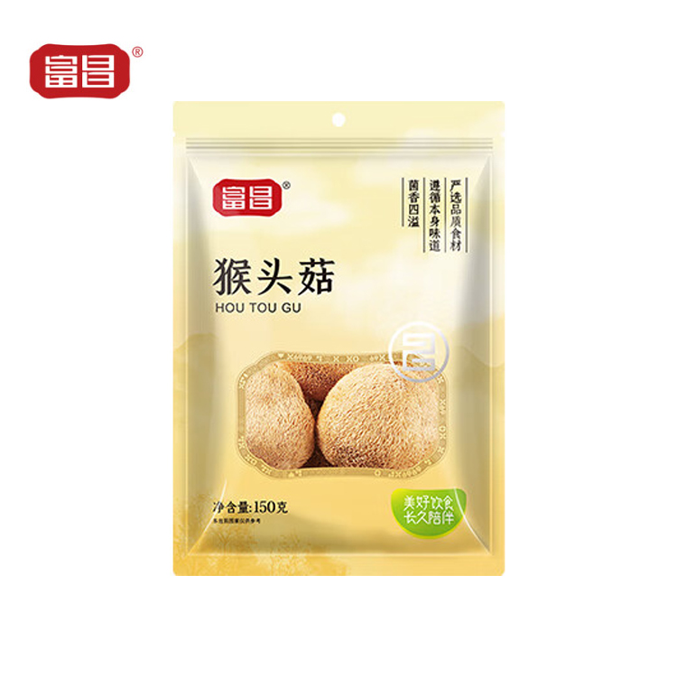 富昌 猴头菇150g 南北干货 山珍食用菌 菌菇榛蘑 炖汤煲汤食材