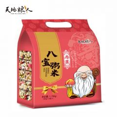 天地粮人 八宝粥米1750g 350g*5小包 杂豆组合杂粮粗粮五谷杂粮礼袋装