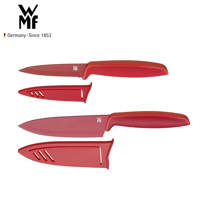 WMF 红色刀具2件套