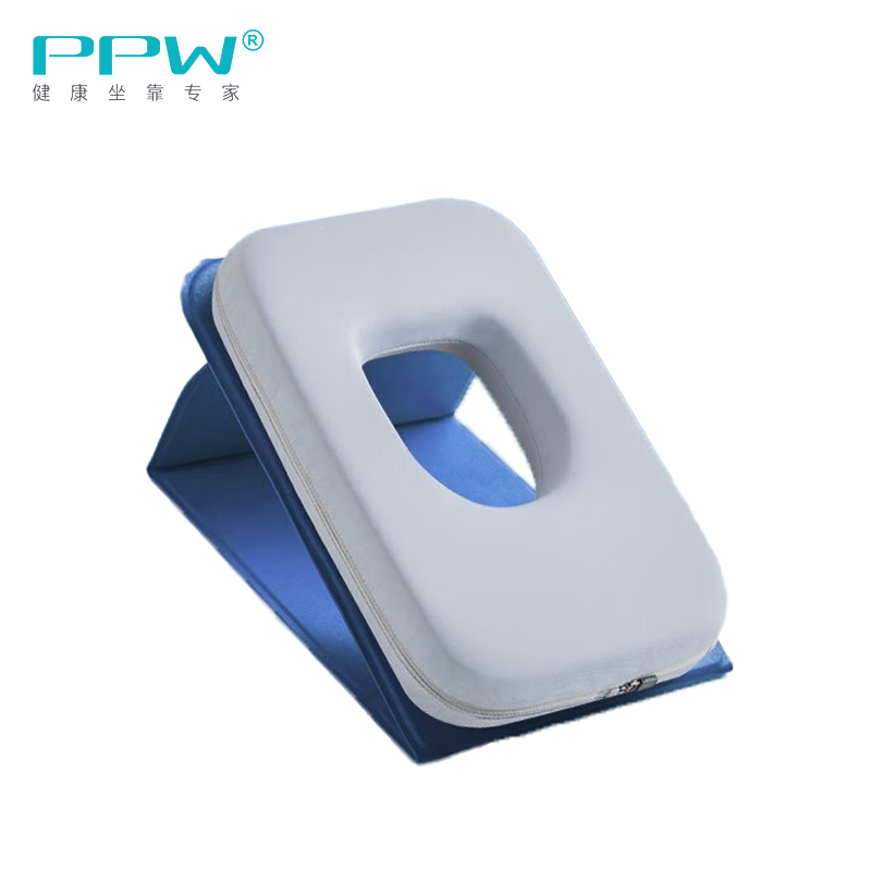 PPW PadMini午睡枕小学生趴睡枕头便携午休枕抱枕头儿童午睡神器趴趴枕锐意蓝222505P0127MS3