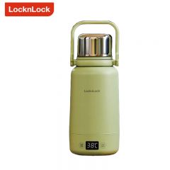 乐扣（LOCK&LOCK） EJC3745GRN 便携式烧水壶旅行电热水壶烧水杯户外大容量便携电水壶电热水杯电热水壶