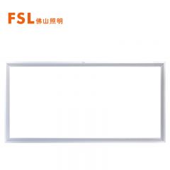 FSL佛山照明 集成吊顶灯LED面板灯嵌入式300*600高显金属边框24w白光 银色