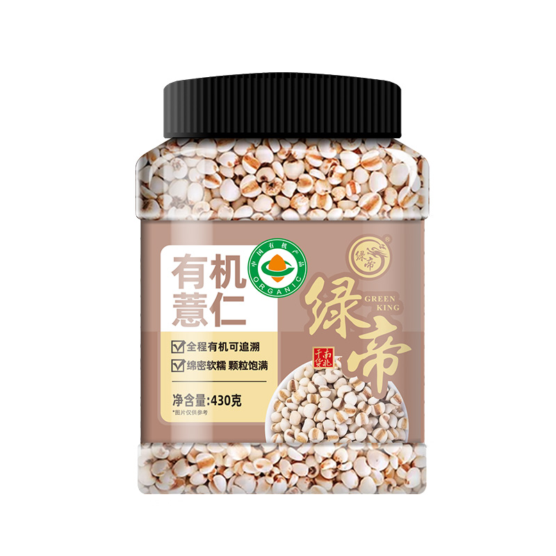 绿帝(GREEN KING) 有机薏仁 430g