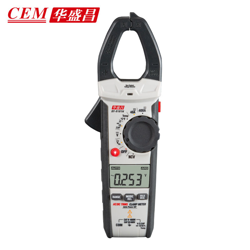华盛昌（CEM） DT-9181H数字钳形表高精度真有效值电流表