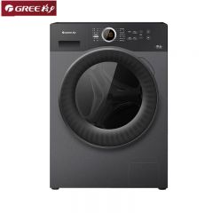 格力（GREE） XQG100-DWB1201Bh1顶(墨云灰)净云滚筒洗衣机 10kg 护衣空气洗 智控烘衣