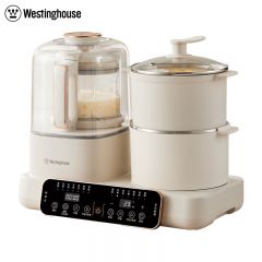西屋（Westinghouse） 多功能破壁机12D预约加热全自动豆浆机家用二合一早餐机蒸煮料理机 WSC12D01