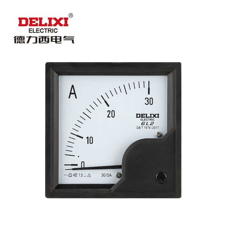 德力西电气 仪器仪表 电能测量仪表 电力仪表  模拟指示电测量仪表6L2 电压表 30V