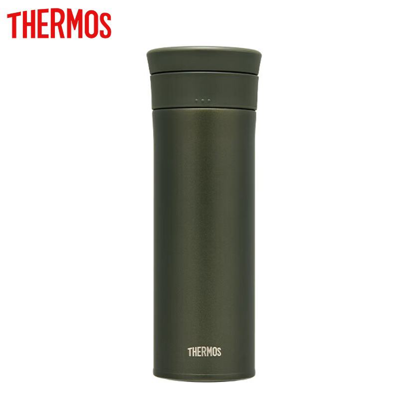 膳魔师（THERMOS） TCMV-550LC GR保温杯550ml男女士陶瓷内胆泡茶咖啡保冷水杯子