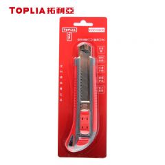 拓利亚  双色柄美工刀壁纸刀裁纸刀（内装3片备用刀片）18mm KS010006