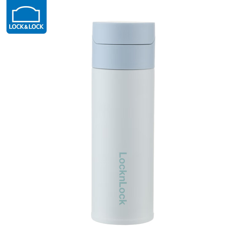 乐扣乐扣（LOCK&LOCK） 家用品黛晶后弹盖保温杯果绿370ml LHC6751FU