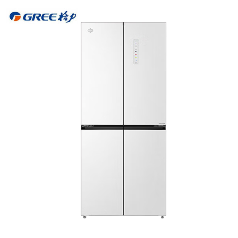 格力（GREE） 晶弘BCD-456WPSG/柳桦白冰箱456升十字对开-38℃超冻鲜全空间除菌净味变频一级能效