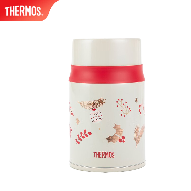 膳魔师（THERMOS）TCLD-520S-RD便携焖烧罐女大容量不锈钢焖粥杯儿童学生小红帽系列焖烧罐 520ml
