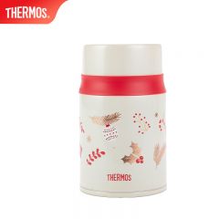 膳魔师（THERMOS）TCLD-520S-RD便携焖烧罐女大容量不锈钢焖粥杯儿童学生小红帽系列焖烧罐 520ml