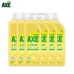 斧头牌（AXE） 柠檬护肤洗洁精1.18kg*6瓶不伤手新老包装随机发货