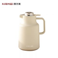 恩尔美（nRMEi） 保温壶家用大容量玻璃内胆智能热水暖壶真空开水瓶家用吉祥家用壶2000ml白色B219-2000-002