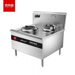 喜莱盛（XLS） XLS-XCL15DDGT商用电磁炉大功率电磁大锅灶15KW单头小炒炉304不锈钢 厨房电磁灶工程款