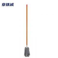 京铁诚 木杆棉线拖把 50cm-铁头物业学校老式拖把棉线尘推