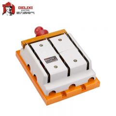 德力西电气（DELIXI ELECTRIC） 双投刀形转换隔离器 HS11-200/38 胶 带防护罩