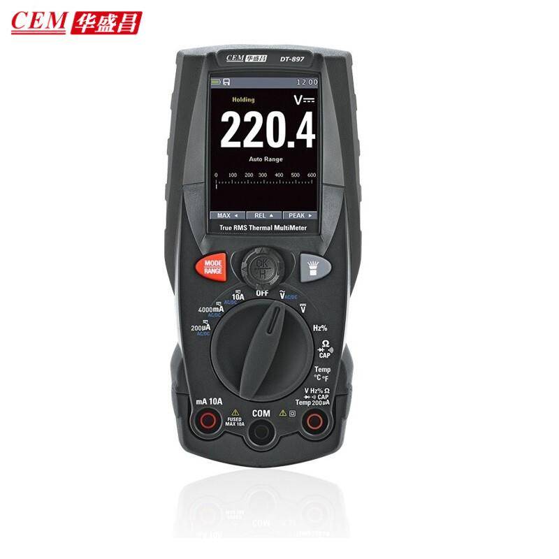 华盛昌（CEM） DT-897数字万用表智能防烧电工表