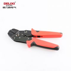 德力西电气（DELIXI ELECTRIC）压线钳 端子钳 水晶头网线钳 剥线器 水晶头钳子 管形端子0.5-6mm DHCXDN05WF