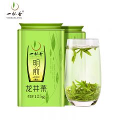 一杯香 绿茶早春龙井茶 明前春茶散装 明前2000龙井茶250g