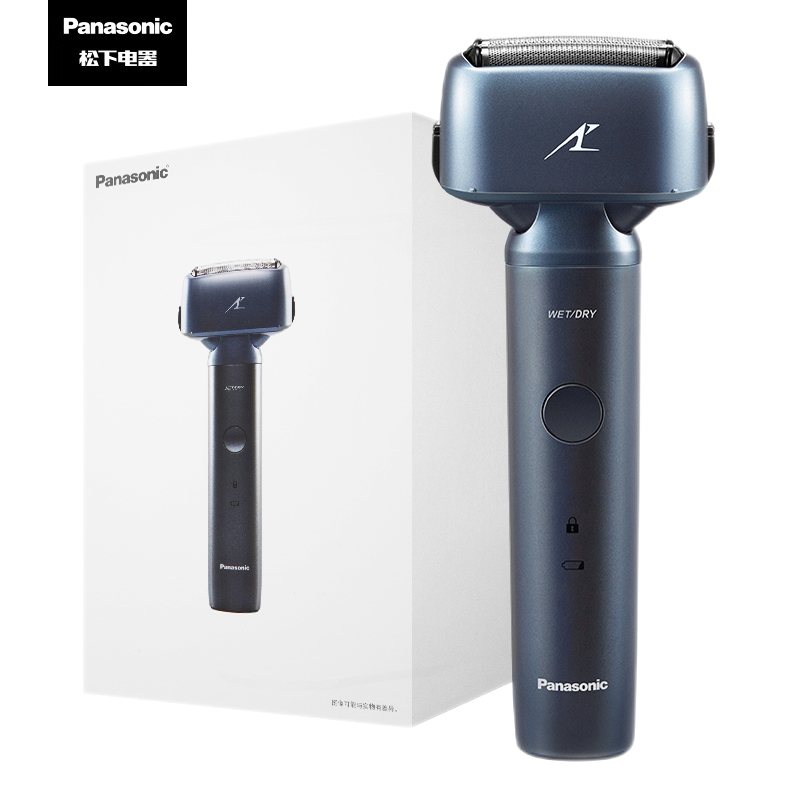 松下（panasonic） 电动剃须刀小锤子三刀头胡须刀往复式全身水洗剃胡刀ES-LM31-A