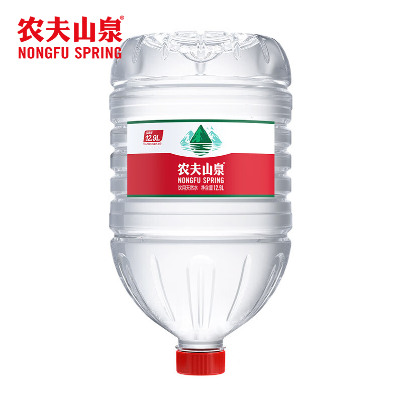 农夫山泉 饮用天然水12.9L 桶装 饮用水 饮用天然弱碱性水桶装水家庭用水办公用水大桶水