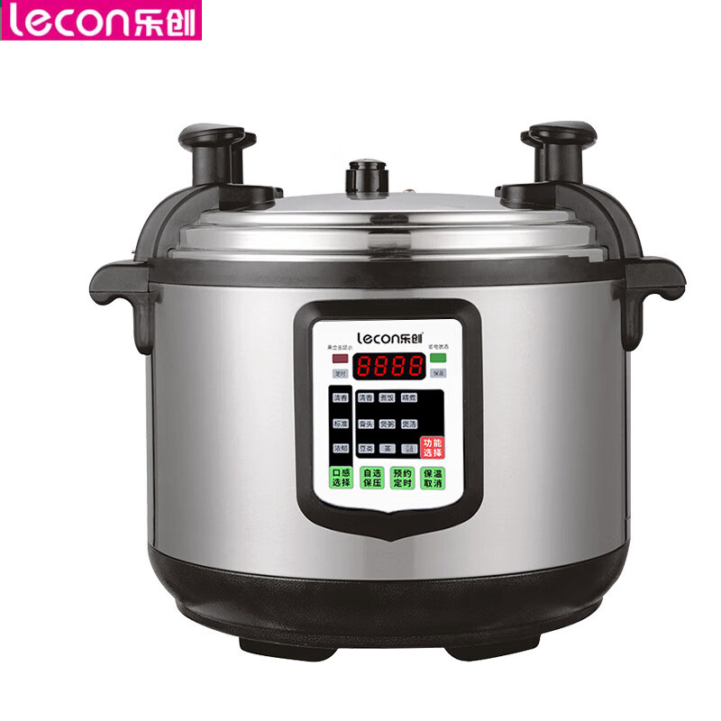 乐创（lecon） 商用电压力锅 家17L大容量饭店电饭锅食堂饭堂用高压锅可用25-30人 LC-J-Y17