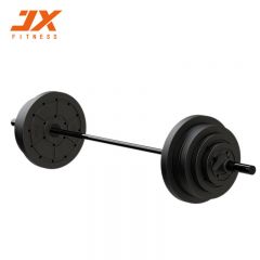 军霞（JUNXIA） JX-DS104家用杠铃专用运动配重铃片组合大孔环保无味健身器材械灌注铃片