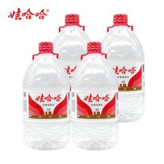 娃哈哈 饮用纯净水5.5L*4桶 泡茶水大桶水大瓶水饮水机通用饮用水
