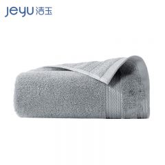 洁玉 纯棉毛巾 AAA级抗菌洗脸巾洗澡巾亲肤柔软面巾巴塞罗那擦手巾抗菌毛巾月影 1条 110g