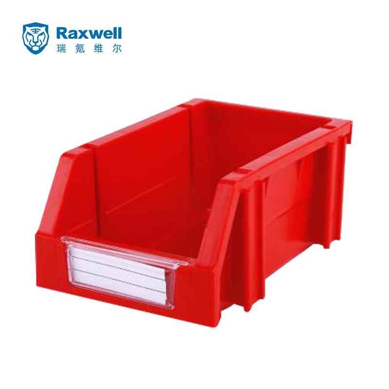 瑞氪维尔（Raxwell）  货架零件盒加厚塑料组立背挂斜口元配件物料盒仓储整理螺丝收纳分类盒工具盒RHSS3002
