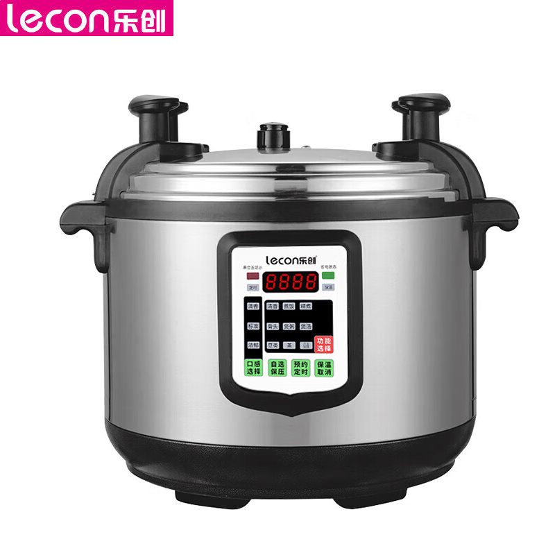 乐创（lecon） LC-J-Y33商用电压力锅 家33L大容量饭店电饭锅食堂饭堂用高压锅适用40-50人